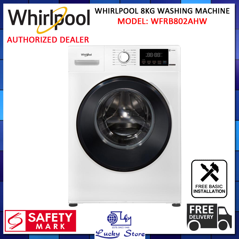 whirlpool washing machine 8kg price