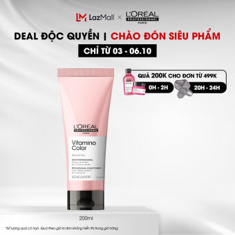 Dầu xả giữ màu tóc nhuộm L'Oréal Professionnel Serie Expert Vitamino Color 200ml