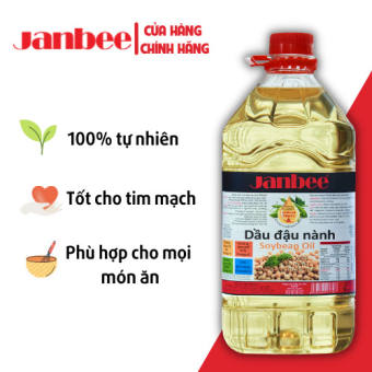 Dầu Đậu Nành Janbee 5 Lít