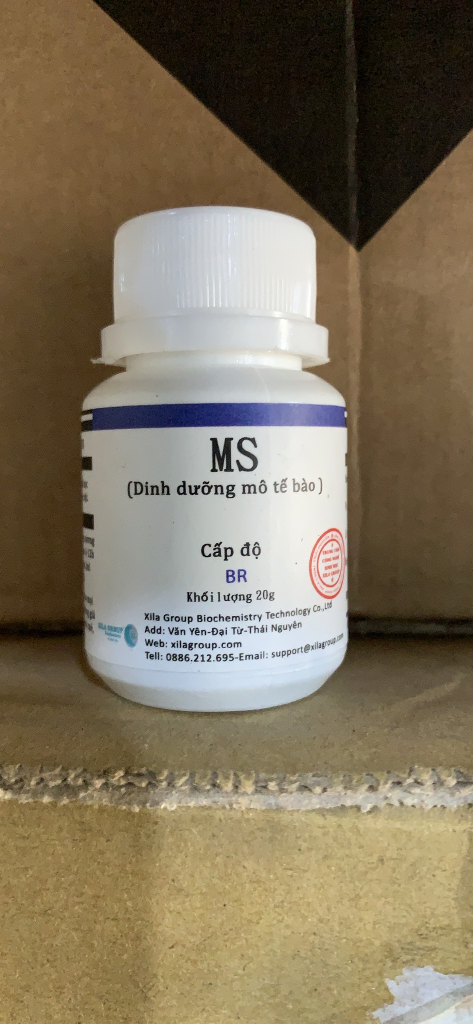 Sản phẩm dưỡng mô tế bào sử dụng dinh thực vật ms lọ 20gr
