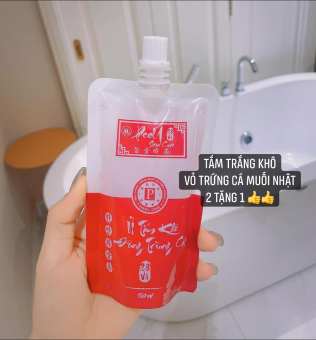 Ủ TẮM TRẮNG KHÔ – VỎ TRỨNG CÁ TUYẾT