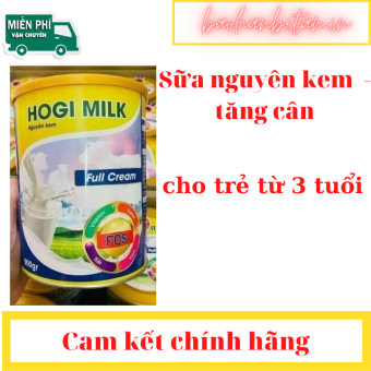 Sữa cho người gầy nguyên kem tăng cân Hogi milk hỗ trợ tiêu hoá phục hồi sức khoẻ 900g