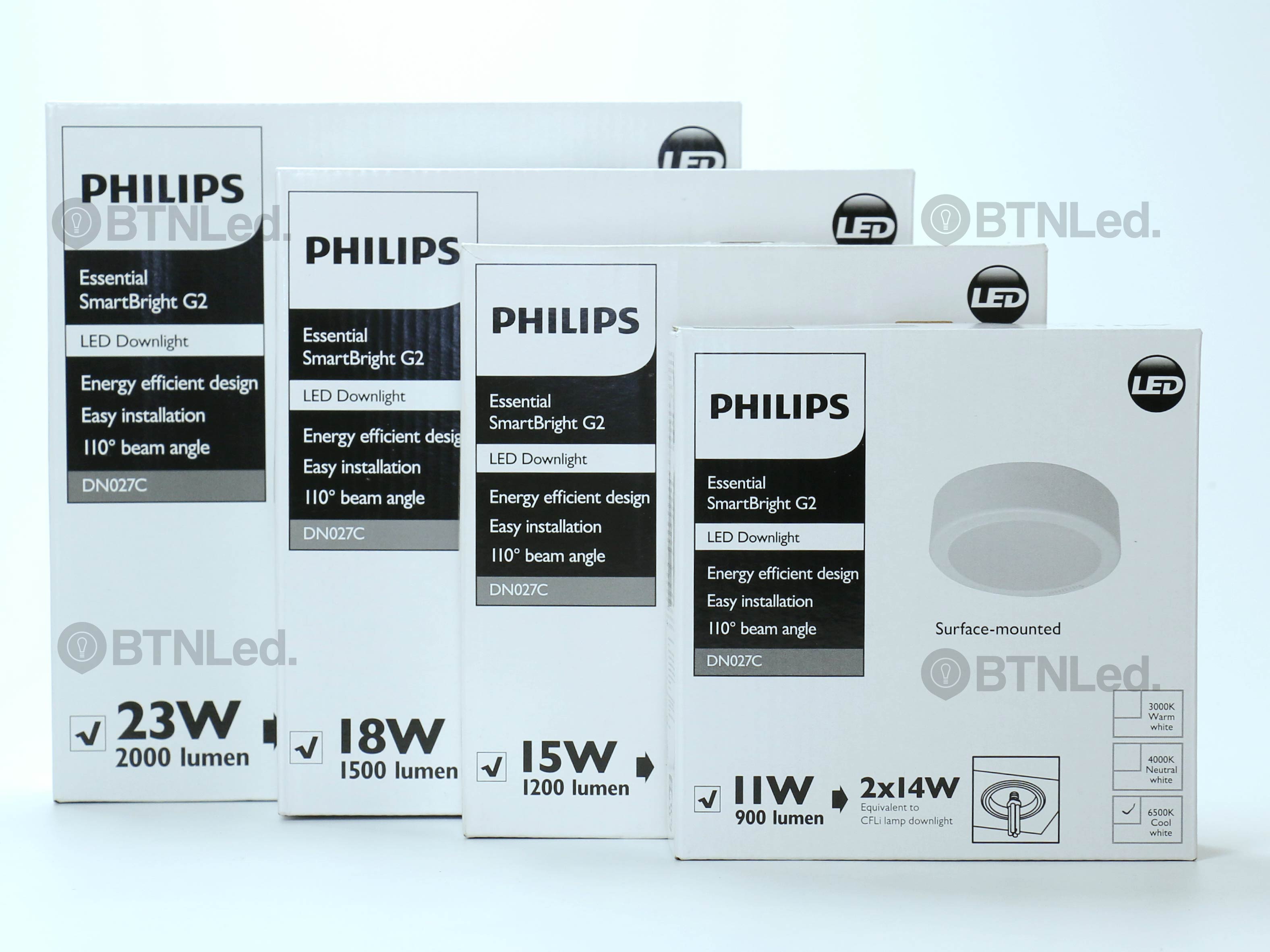 Đèn LED ốp nổi Philips DN027C (11W / 15W / 18W / 23W) - Hàng chính hãng