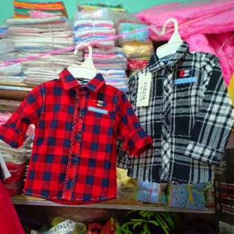 Thanh lý áo sơ mi cho bé trai