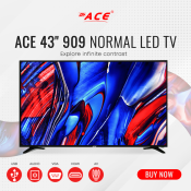 Ace 43" LED TV Black LED-909