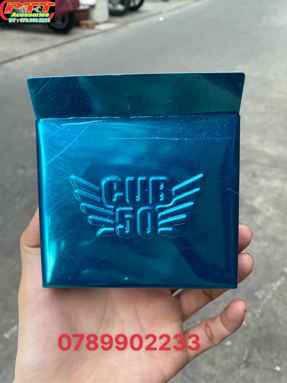 Nắp đậy che pô e xe cub 82