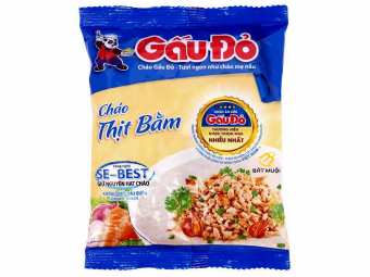 Cháo thịt bằm Gấu Đỏ gói 50g