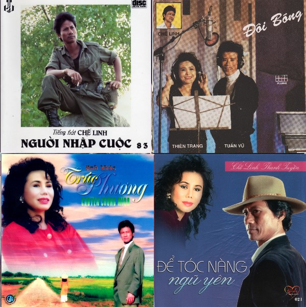 Bộ 4 đĩa cd chế linh