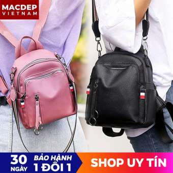 Balo nữ kiêm túi chéo CURVE STANDARD, balo nữ đi học hàn quốc, balo mini, ba lo nu, ba lo hoc sinh, ba lô nữ, ba lô đi học, ba lô thời trang giá rẻ - MACDEPVIETNAM