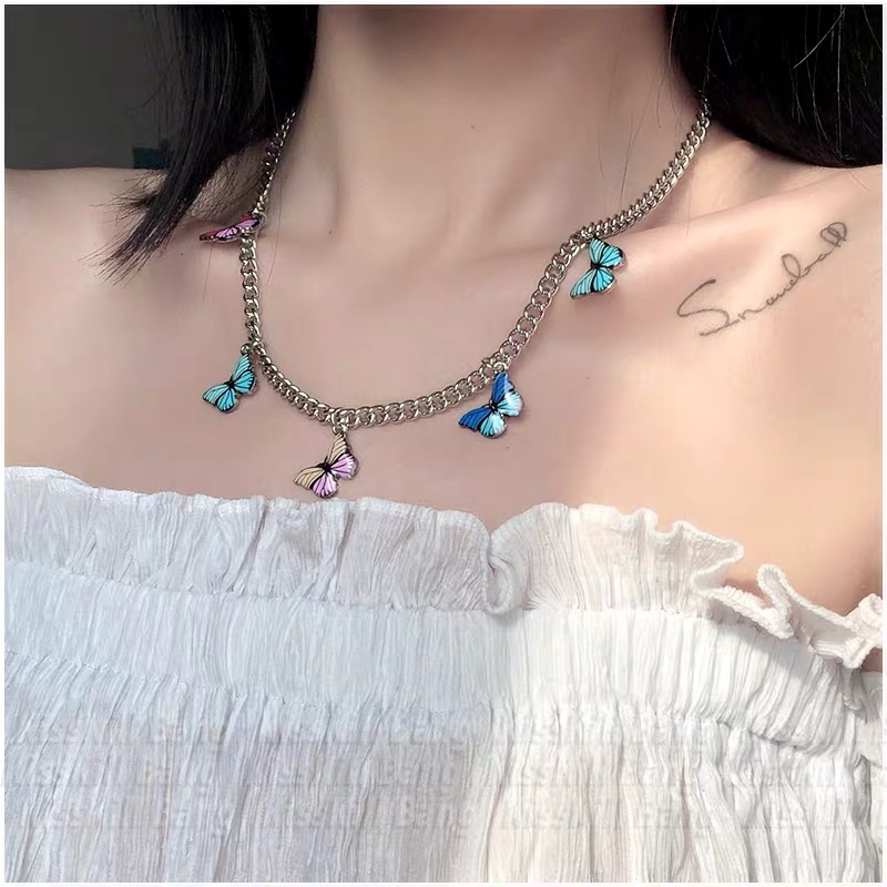 Vòng cổ bướm nhiều màu