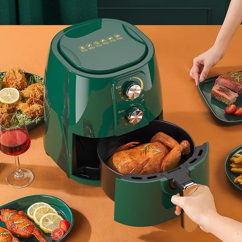 Nồi chiên không dầu 6.5 lít - nồi chiên không dầu camel công suất 1500w cực lớn tiết kiệm điện, không mùi - bảo hành 12 tháng