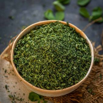 Kasoori Methi - Lá cỏ Cà Ri khô Kasoori , dry fenugreek leaves, kasuri methi indian - methi kasoori ấn độ (100g)