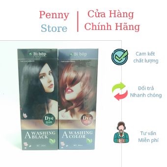 Dầu Gội Đen (Nâu) Thảo Dược Bibop Nhật Bản - Gội Là Đen(Nâu) (Chai 500ml)