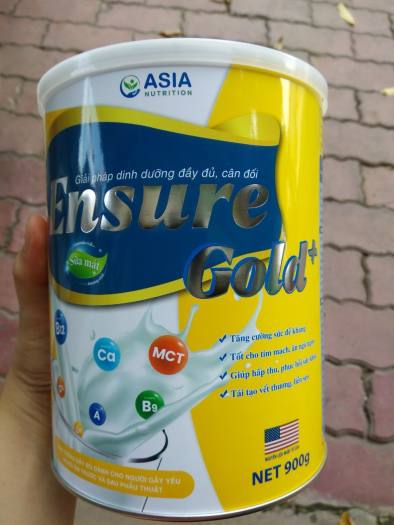 Sữa Ensure Gold Plus 900gr