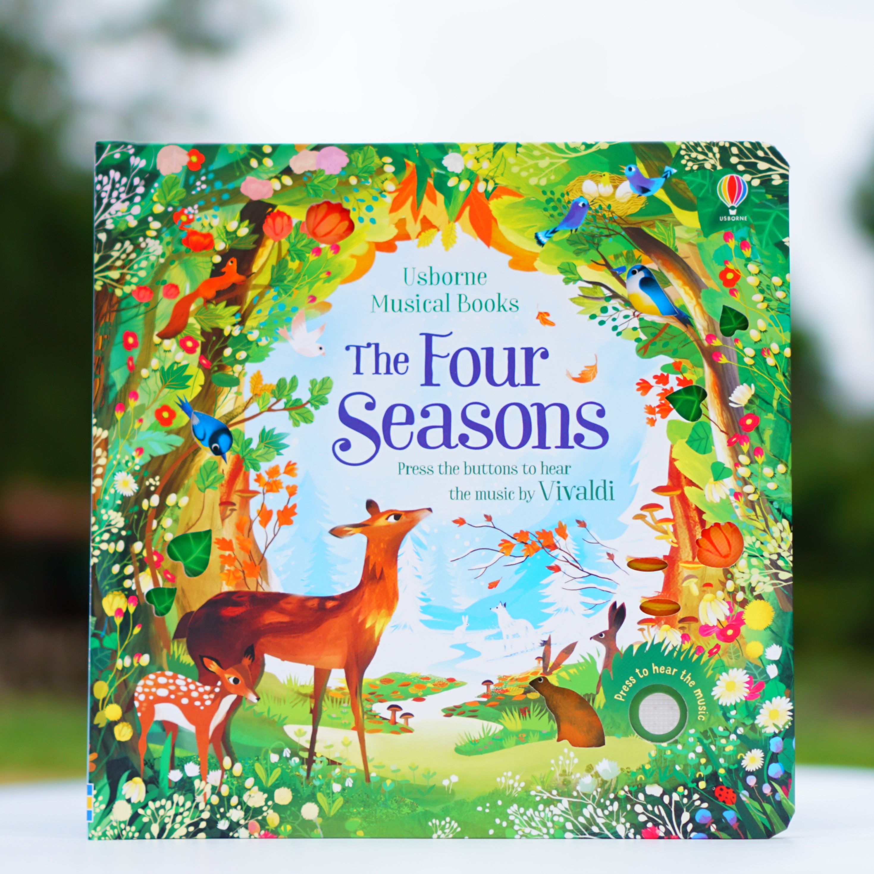 Sách âm thanh tiếng Anh Usborne Garden Sound Farm Sound