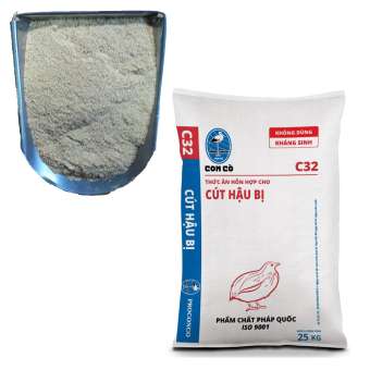 1kg Thức Ăn Cho Gà Mới Nở Cút Hậu Bị C32 Cám Con Cò