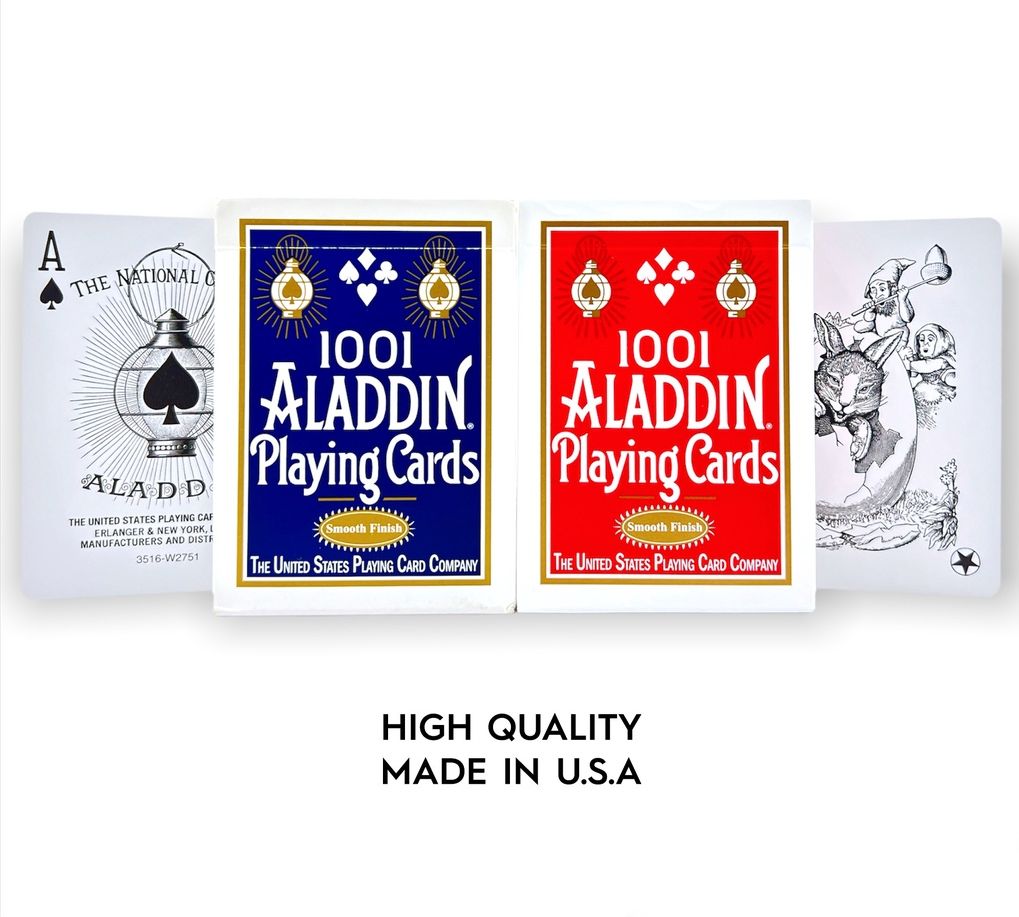 オープニング 1001 ALADDLN Playing Cards 青4個 starehegirlscentre.sc.ke