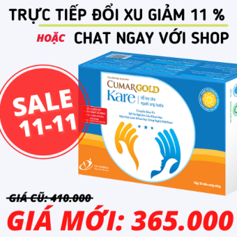 CUMARGOLD KARE - CHÍNH HÃNG CVI -  HỘP 30 VIÊN - HỖ TRỢ BỔ SUNG CHẤT CHỐNG OXY HÓA, NÂNG CAO SỨC ĐỀ KHÁNG