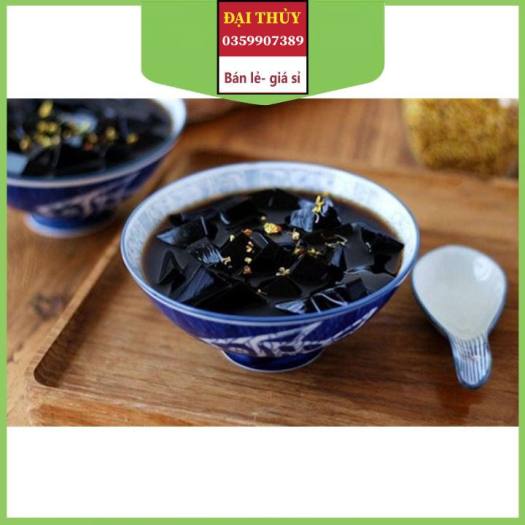 Bột Sương Sáo - Bột Làm Thạch Đen Nguyên Chất - Thạch Sương Sáo Gói 1kg