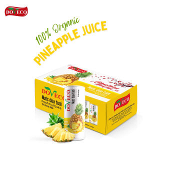 DOVECO Nước ép Dứa tươi Đồng Giao Ninh Bình - Thùng 24 lon 330ml