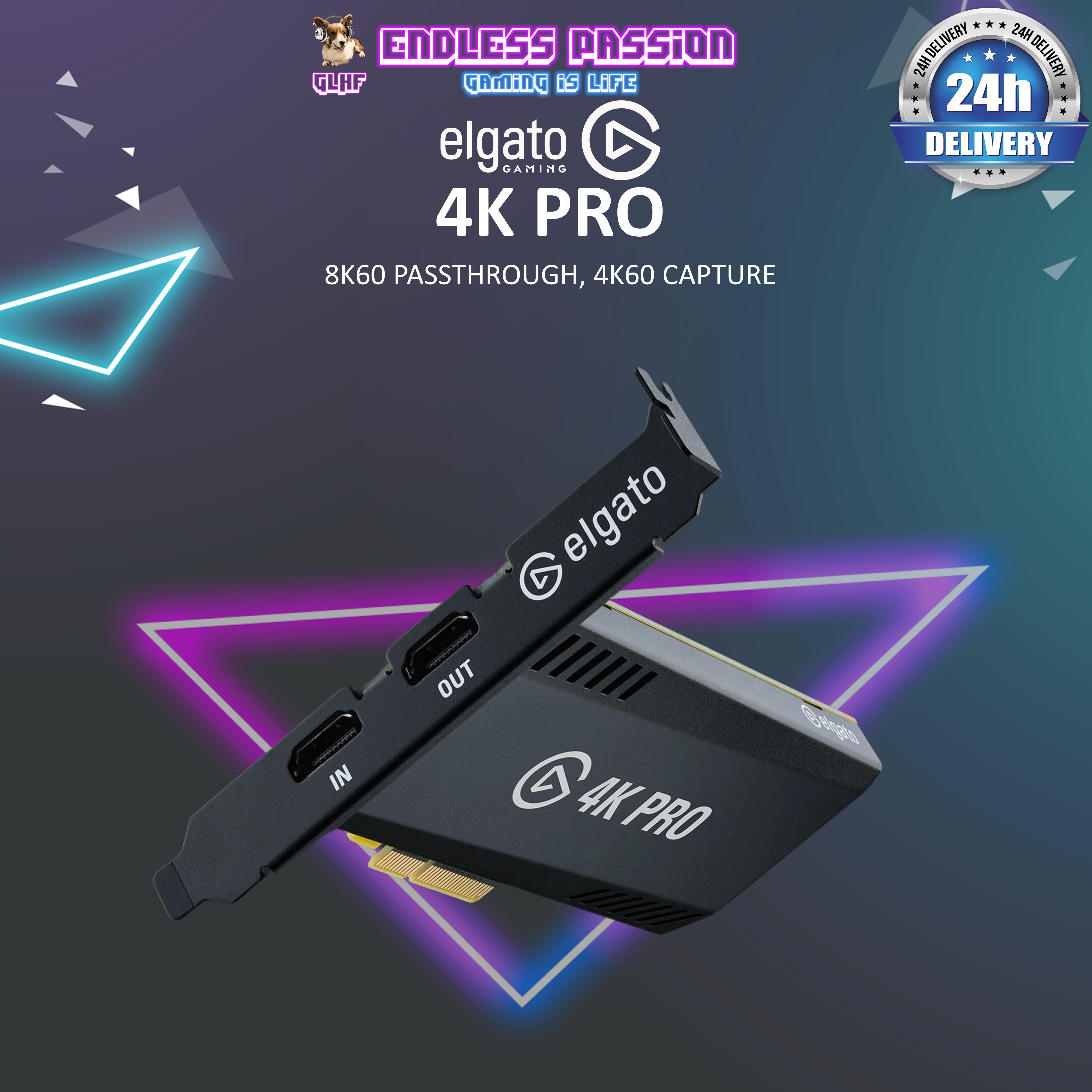 Elgato HD60 X External Game Capture Card - CS-10GBE9901