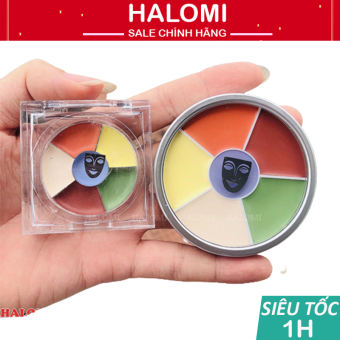 Triệt sắc Kryolan mini 6 ô màu che mọi khuyết điểm HALOMI STORE