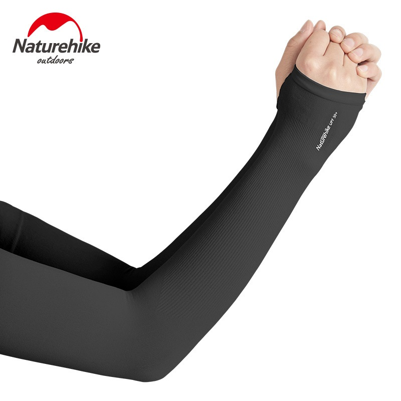 Găng ống tay chống nắng Naturehike NH18X001-T có xỏ ngón chống tia UV chỉ số 50+