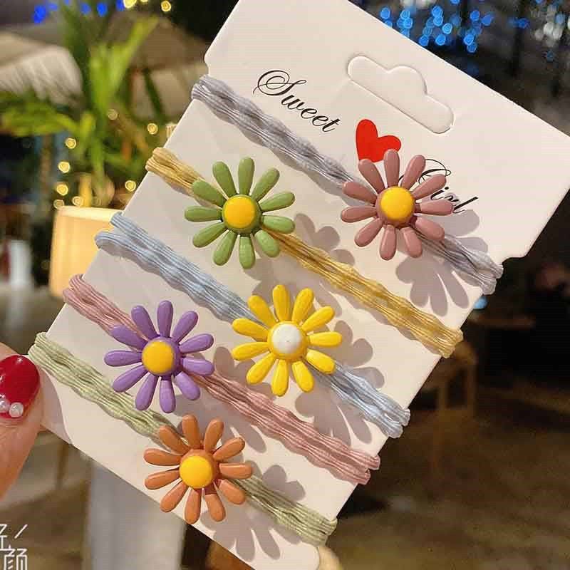 Dây buộc tóc hình hoa cúc
