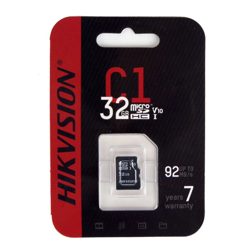 Thẻ nhớ 32g microsd hikvision 32gb 100mb/s - hàng chính , giá tốt