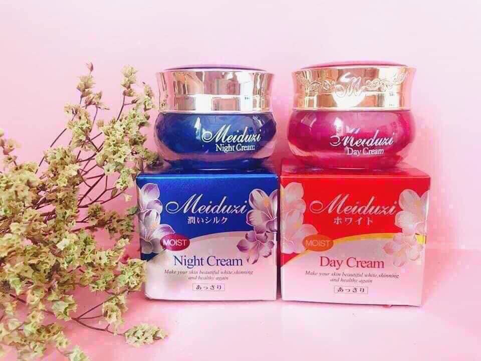 Kem dưỡng da, Kem Meiduzi Nhật Bản, Kem dưỡng trắng hồng giảm mụn xóa nám tàn nhang chống lão hóa da hiệu quả