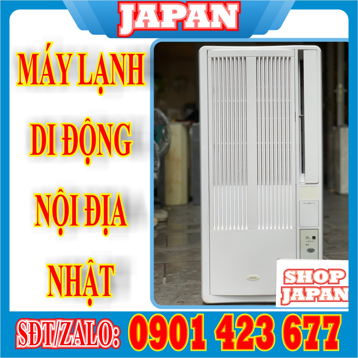 Máy lạnh 1hp nội địa nhật koizumi - hàng đẹp nguyên zin