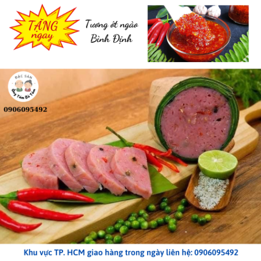 Nem Bình Định ( 500 g ) - Đặc Sản Ông Tám Bà Tám