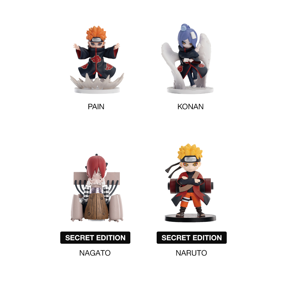 POP MART Naruto: Shippuden Series Battle Against Akatsuki Themed