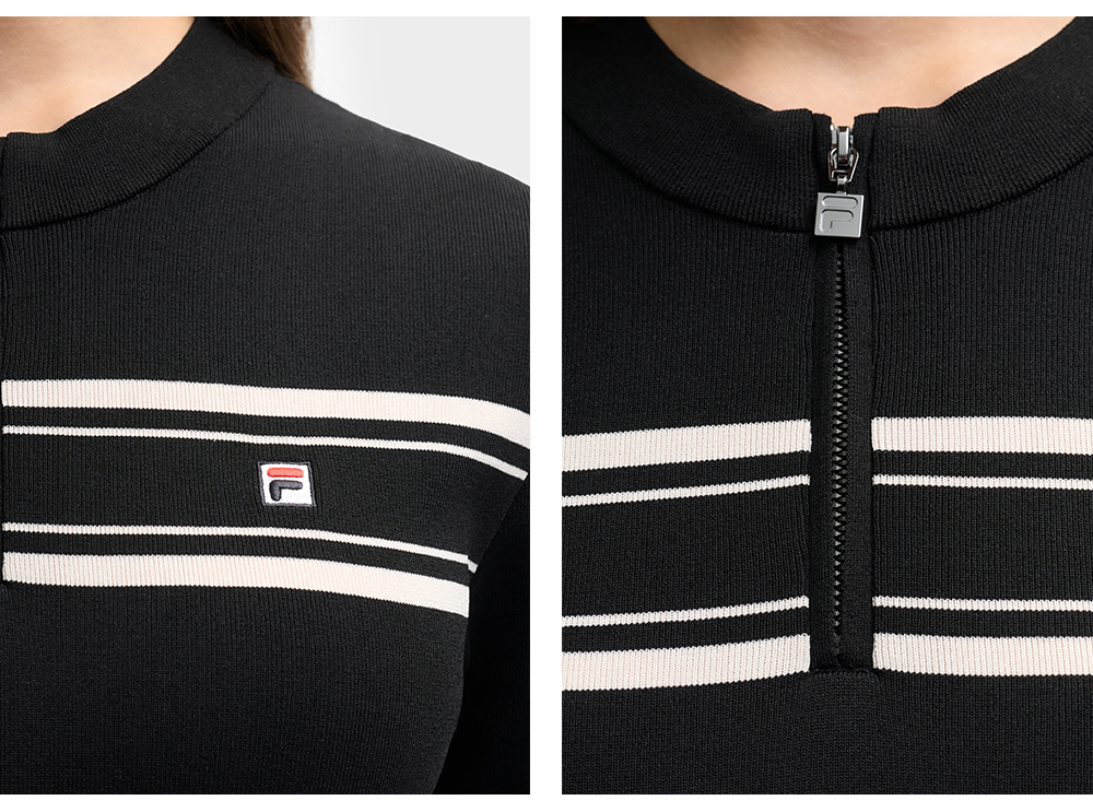 FILA CORE LIFESTYLE HERITAGE SPRING IMAGINATION Women Dress (Black) · v2
