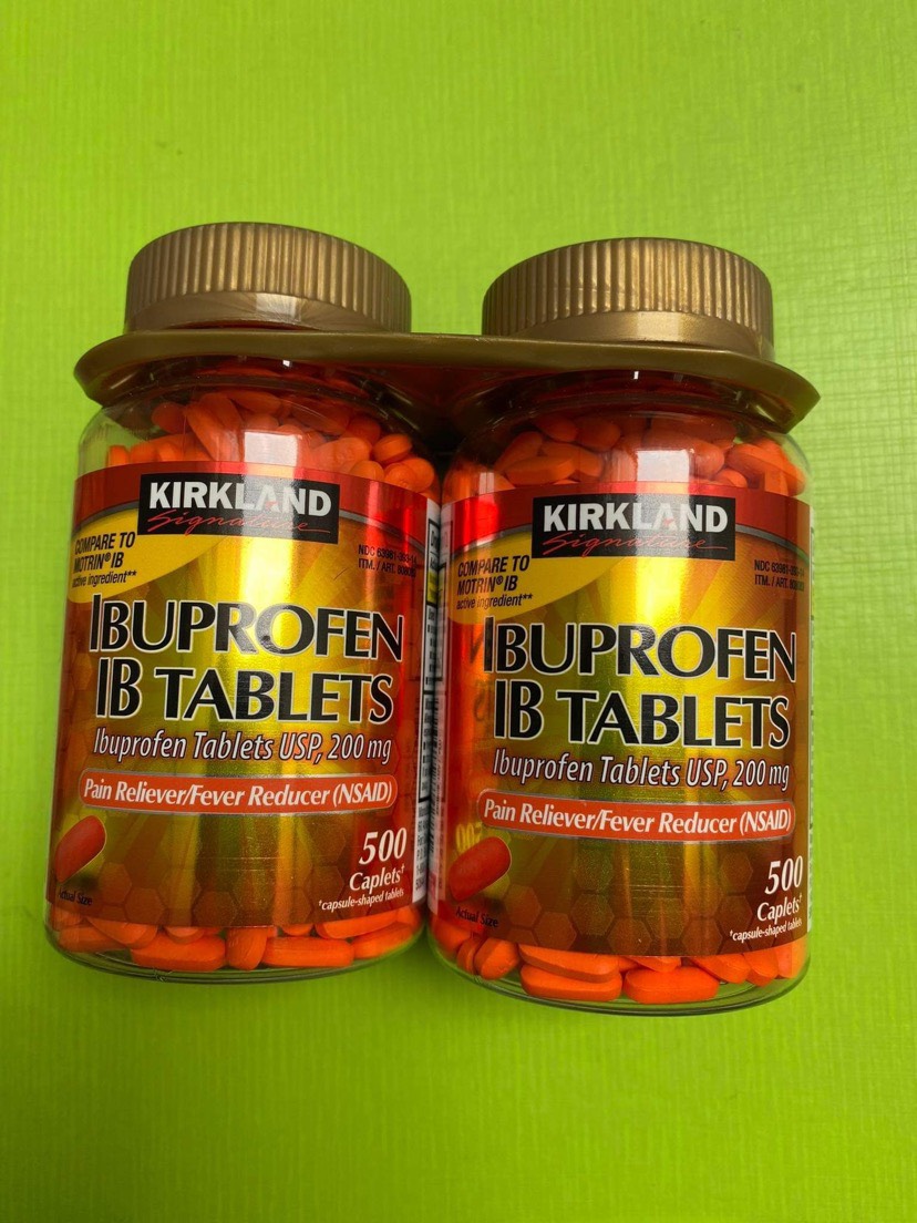 Viên uống Ibuprofen Kirkland 200mg - Xuất xứ: Mỹ