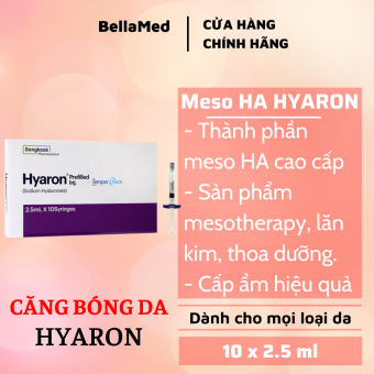 Tách lẻ Tinh chất Meso Hyaron giúp căng bóng, trẻ hóa da Hàn Quốc - 1 ống x 2,5ml