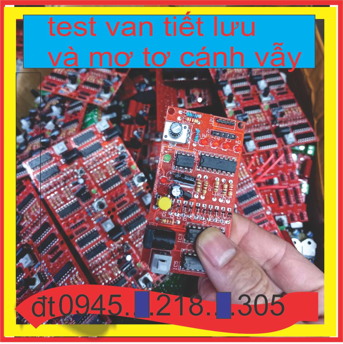 Test van tiết lưu ko nguồn test cuộn coil vào moto đảo gió