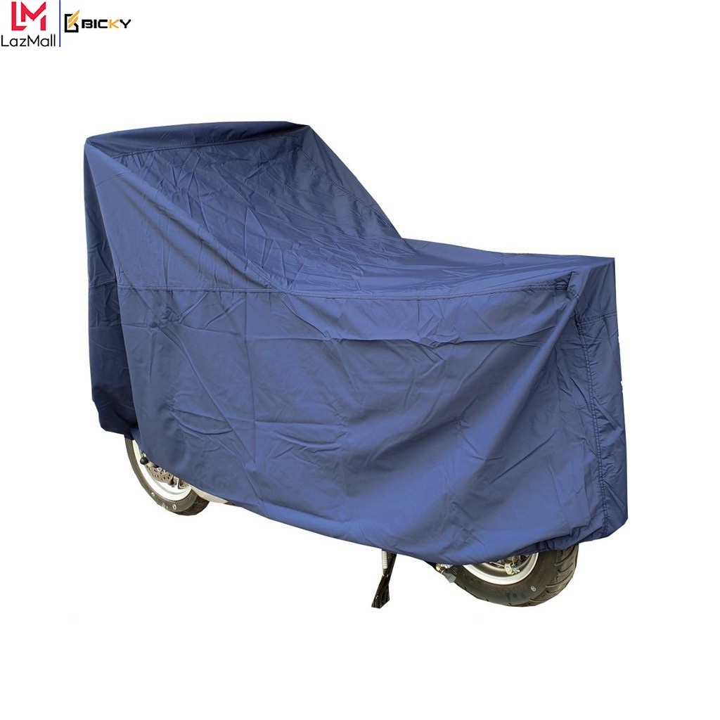 Bạt trùm, phủ xe máy vải dù bicky kara house cao cấp - hàng chính hãng việt nam chất lượng cao phù hợp cho mọi loại xe