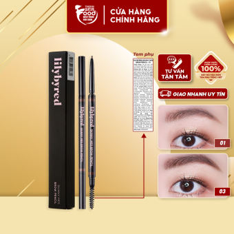 Chì Kẻ Chân Mày Siêu Mảnh Lilybyred Skinny Mes Brow Pencil 0.09g