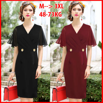 XUKA - ĐầmTrung Niên Đầm Suông Đẹp Đầm Dự Tiệc U50-60 Đầm Suông Quý bà Thời Trang Trung Niên Đầm Tặng Mẹ U40 U50 Cao Cấp XUKA 3331 3235 3299