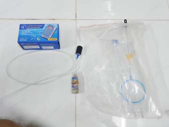 COMBO MÁY OXY 1 VÒI BỘ ẤP ARTEMIA CÓ BÌNH