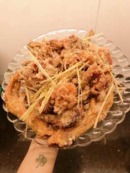 Bột rang muối, gia vị làm ra gà , vịt, sụn,bề bề rang muối