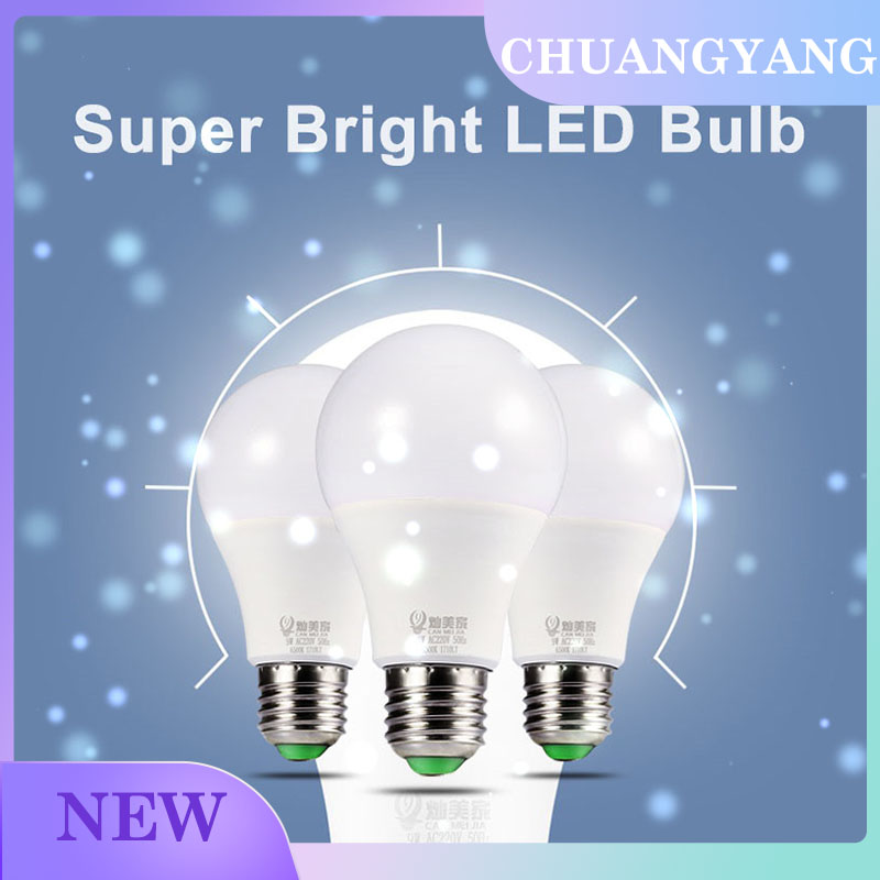 Bóng đèn led e27 9w 12w 15w 18w 220v bóng đèn led nhựa nhôm sáng cao ấm trắng lạnh cho nhà bếp gia đình