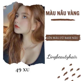 Thuốc Nhuộm Tóc Hàn Nâu Vàng Nâu Gỗ Nâu Trà Sữa Combo Tặng Oxy Trợ Nhuộm