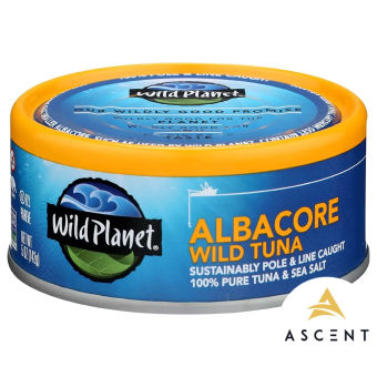 Cá ngừ đại dương đóng hộp Albacore Tuna Wild Planet 142g : Nhập khẩu USA