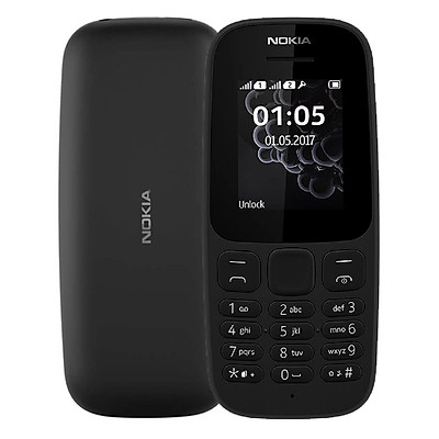 Điện thoại cũ điện thoại nokia 105-2017 2 sim &1 sim main & màn zin