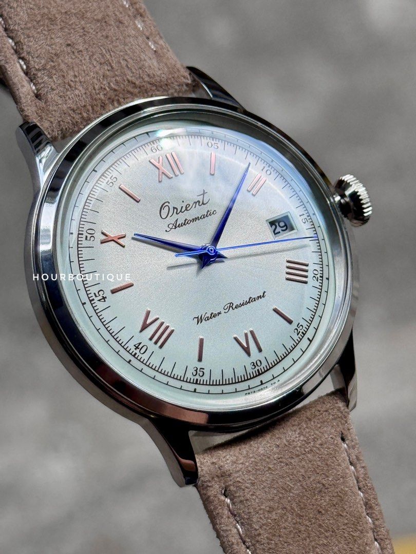 Brand New Orient Bambino 38mm Cream Dial Automatic Watch RA