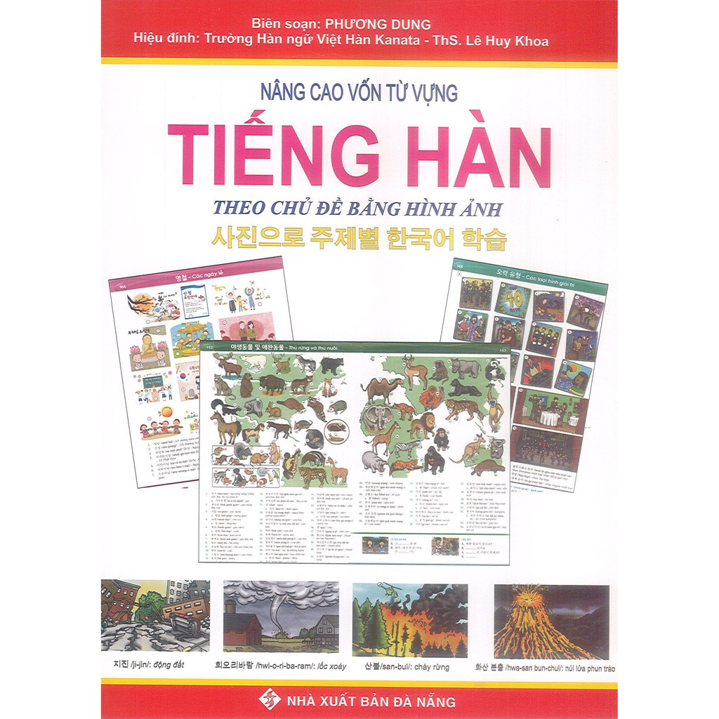 Sách - Nâng cao vốn từ vựng tiếng Hàn theo chủ đề bằng hình ảnh