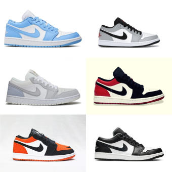 Giày jordan 1 low các màu mới , Giày sneaker JD1 cổ thấp phối đồ nam nữ hot trend 2022 Full box bill tặng dây