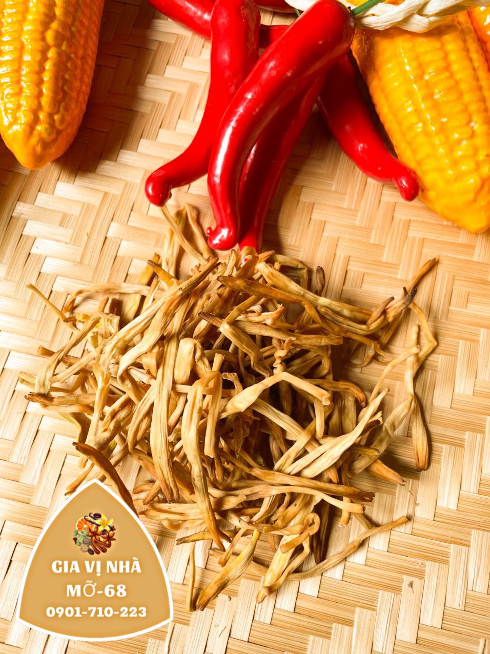 Kim châm sấy khô loại 100gr